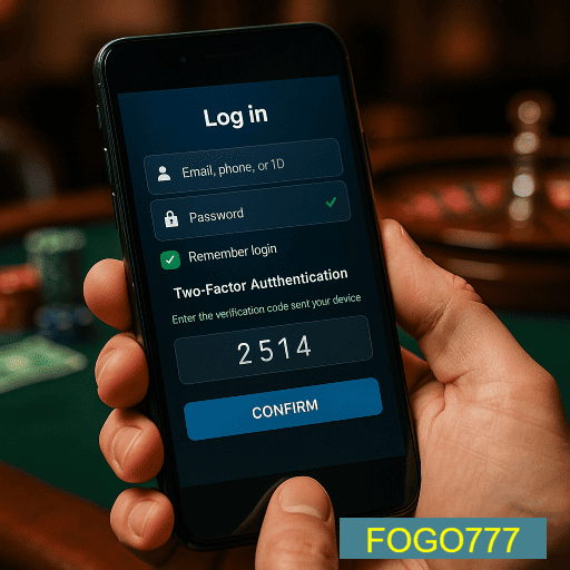 Figura 2 do login da FOGO777